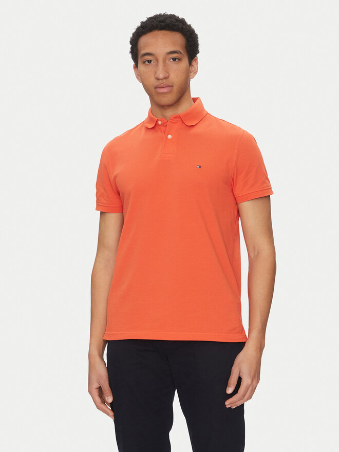 Tommy Hilfiger Tommy Hilfiger Poloshirt 1985 MW0MW17770 Orange Regular Fit
