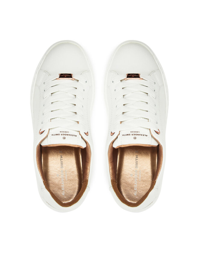 Alexander Smith Sneakersy Alexander Smith London High ALBBLHW 8401 Biały