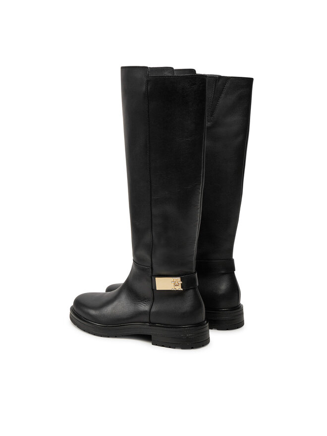 Tommy Hilfiger Μπότες Ιππασίας Tommy Hilfiger FW0FW08335 Μαύρο