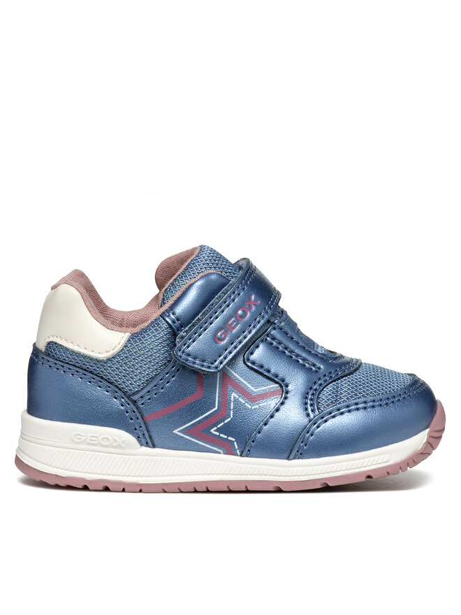 Sneakers Geox B Rishon Girl B450LA 0NFEW C4239 Bleu chaussures