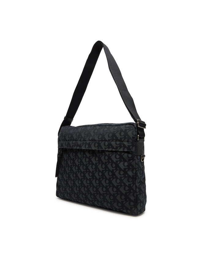 Calvin Klein Jeans Плоска сумка Calvin Klein Jeans Unstructured Monogram Flight Bag LV04G3097G Чорний
