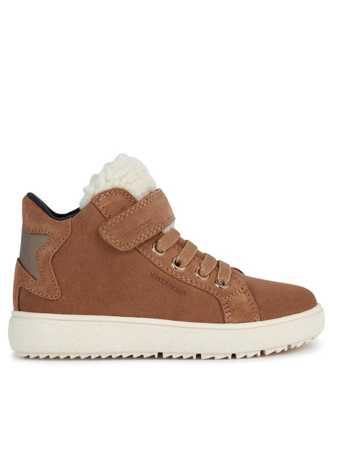 Geox Сникърси Geox J Theleven Girl Wpf J36HYC 022BH C6627 M Кафяв