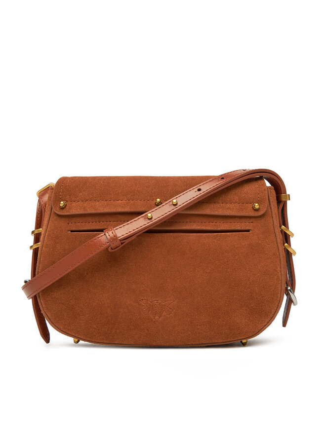 PINKO Τσάντα PINKO Saddle Mini PE PLTT 103831 A29N Καφέ