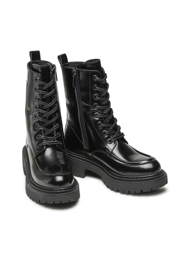 Badura Schnürstiefeletten Badura 70306 Schwarz