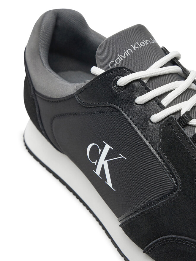 Calvin Klein Jeans Sneakersy Calvin Klein Jeans Retro Sock Runner Mg Wmm YM0YM01152 Czarny