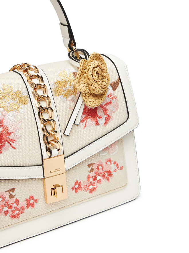 Aldo Handtasche Aldo Caiillaa 14030803 Écru