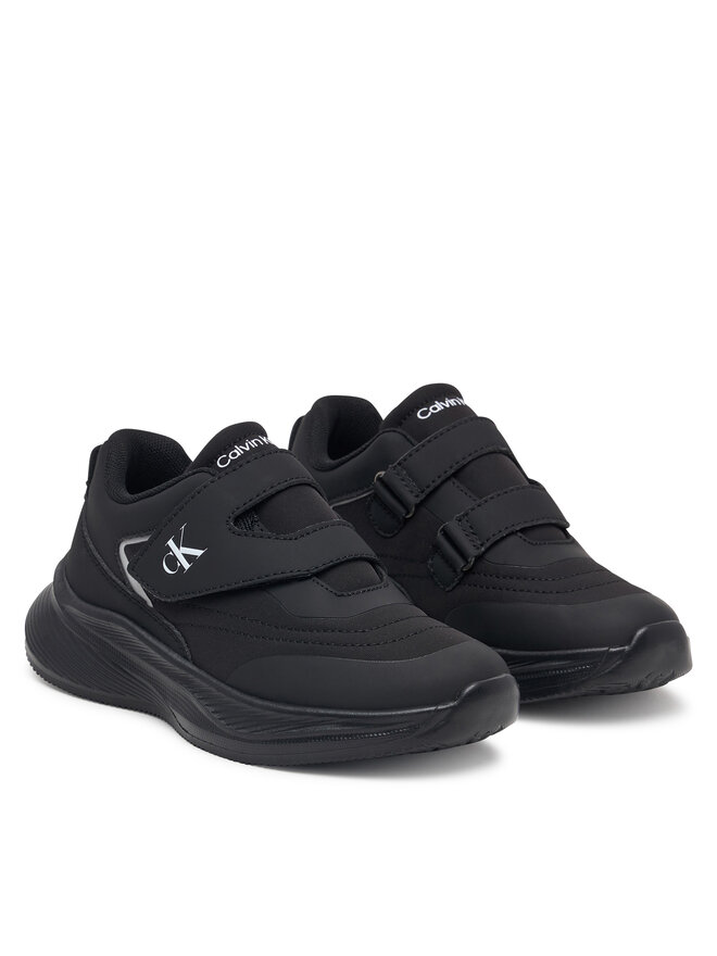 Calvin Klein Sneakers Calvin Klein Low Cut Velcro Sneaker V1X9-83478-1861 S Schwarz