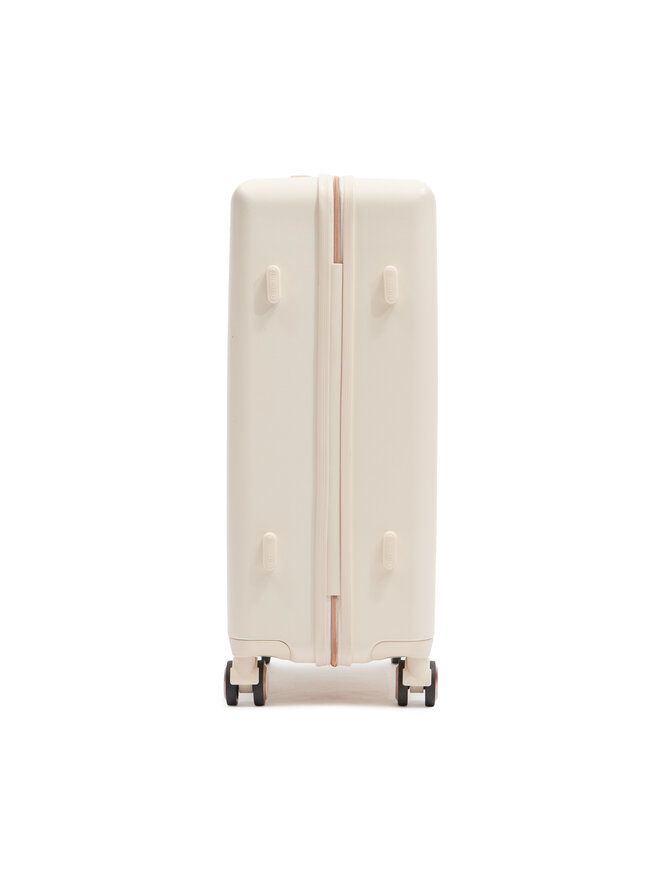 Puccini Walizka średnia Puccini PC031B Biały