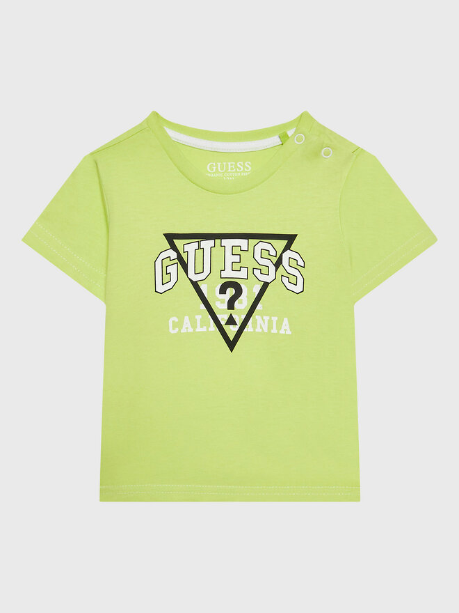 Guess Guess Футболка I3RI03 K8HM0 Зелений Regular Fit