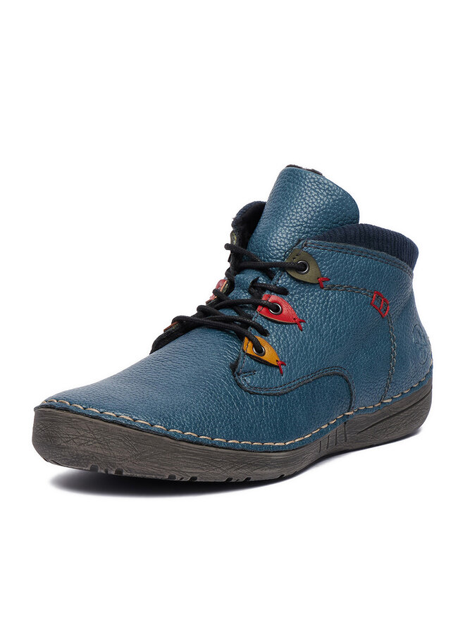 Rieker Schnürschuhe Rieker CEO-52544-14 Blau