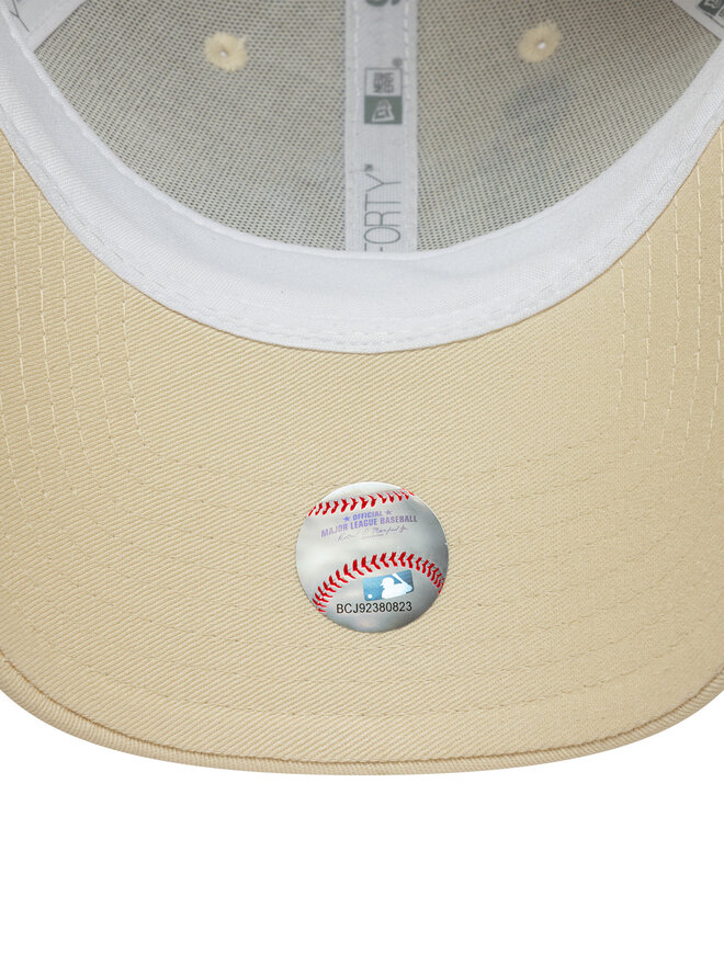 New Era Kepurė su snapeliu New Era New York Yankees Womens MLB 9FORTY 60667492 Geltona