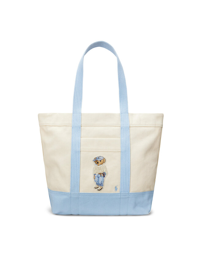 Polo Ralph Lauren Torebka Polo Ralph Lauren 428967715001 Écru