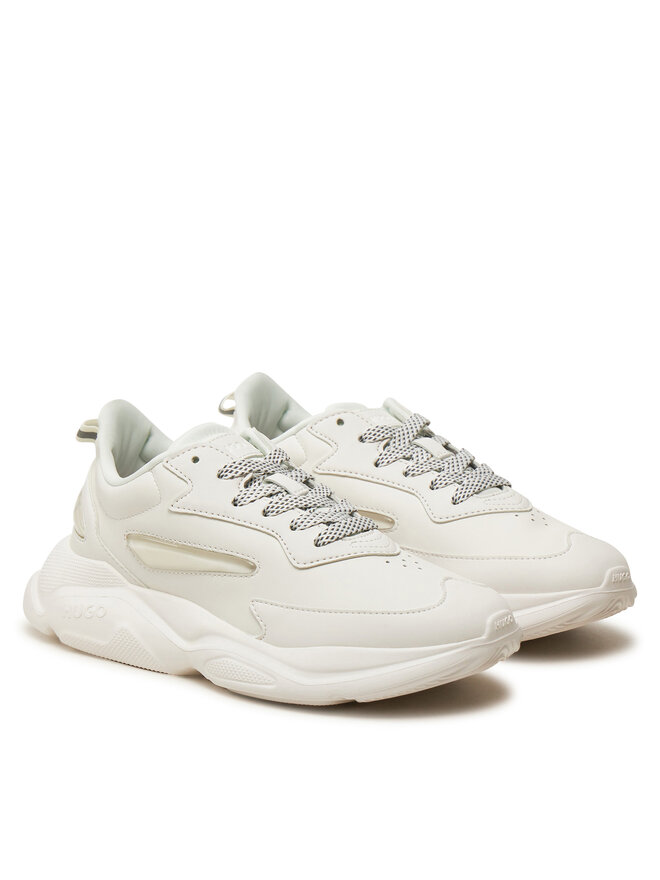 HUGO Sneakersy Hugo 50523518 10252247 01 Biela