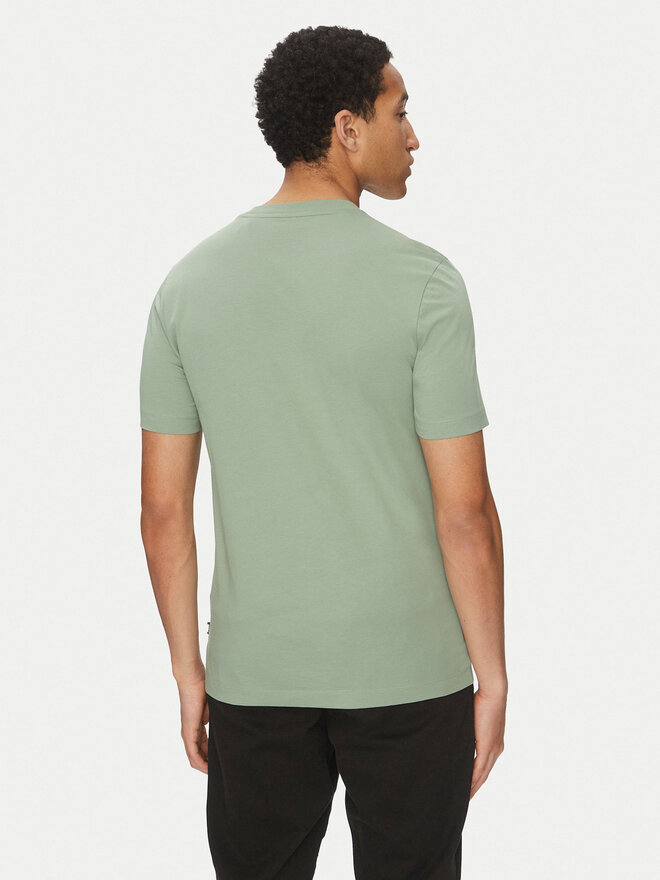 BOSS BOSS Camiseta Thompson 01 50468347 Verde Regular Fit