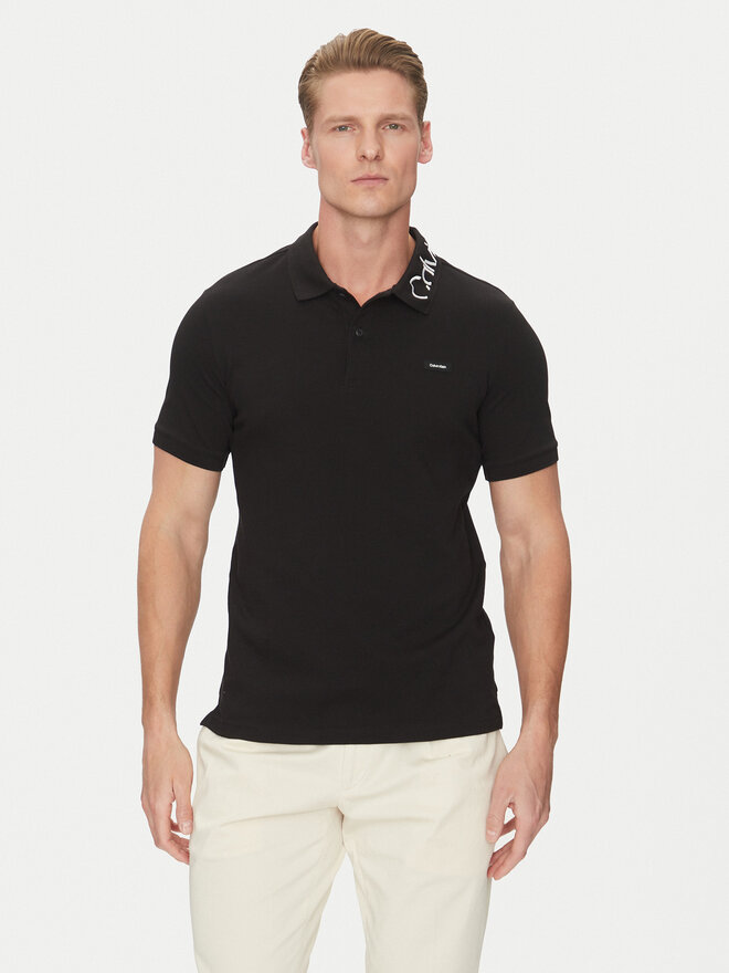 Calvin Klein Calvin Klein Poloshirt K10K114474 Schwarz Regular Fit