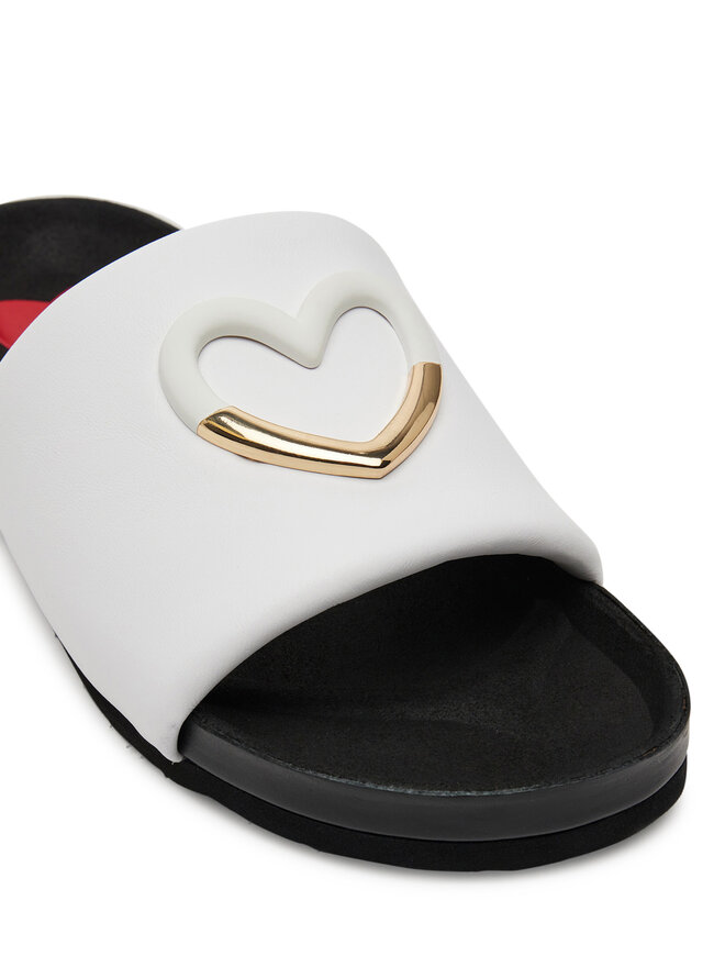 LOVE MOSCHINO Pantoletten LOVE MOSCHINO JA28283G1MIE0100 Weiß
