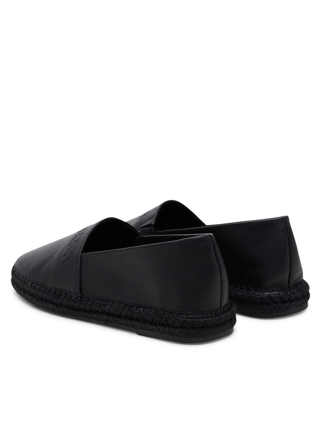 Calvin Klein Espadrile Calvin Klein Espadrille Lth HM0HM01882 Negru