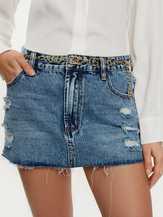 Guess Pasek na talię Guess BW9193 P5120 Złoty