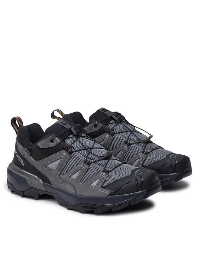 Salomon Sneakersy Salomon X Ultra 360 Leather Gore-Tex L47571400 Šedá