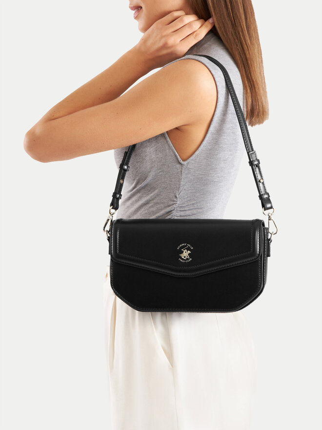 Beverly Hills Polo Club Handtasche Beverly Hills Polo Club BHPC-L-001-06 Schwarz