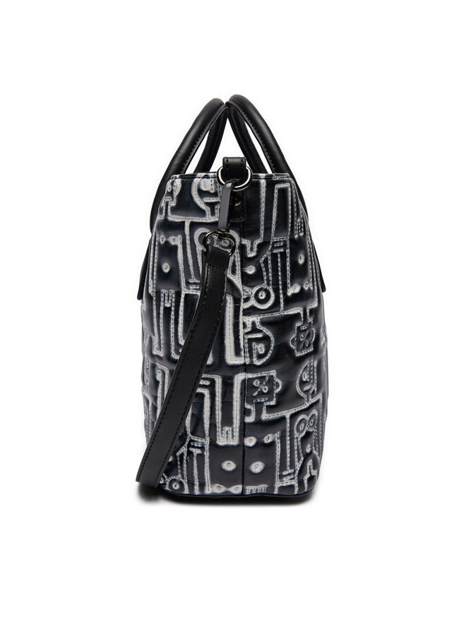 Desigual Handtasche Desigual 19WAXP62 Schwarz
