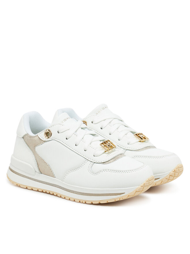 Tommy Hilfiger Αθλητικά Tommy Hilfiger Low Cut Lace-Up Sneaker T3A9-33765-1355 M Λευκό