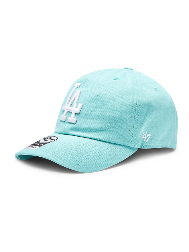 47 Brand Czapka z daszkiem 47 Brand MLB Los Angeles Dodgers '47 CLEAN UP B-RGW12GWSNL-TFC Błękitny