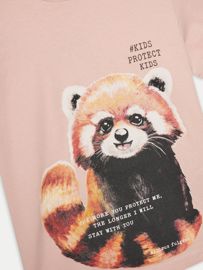 Coccodrillo Coccodrillo T-shirt WC5143205VUA Ružičasta Regular Fit