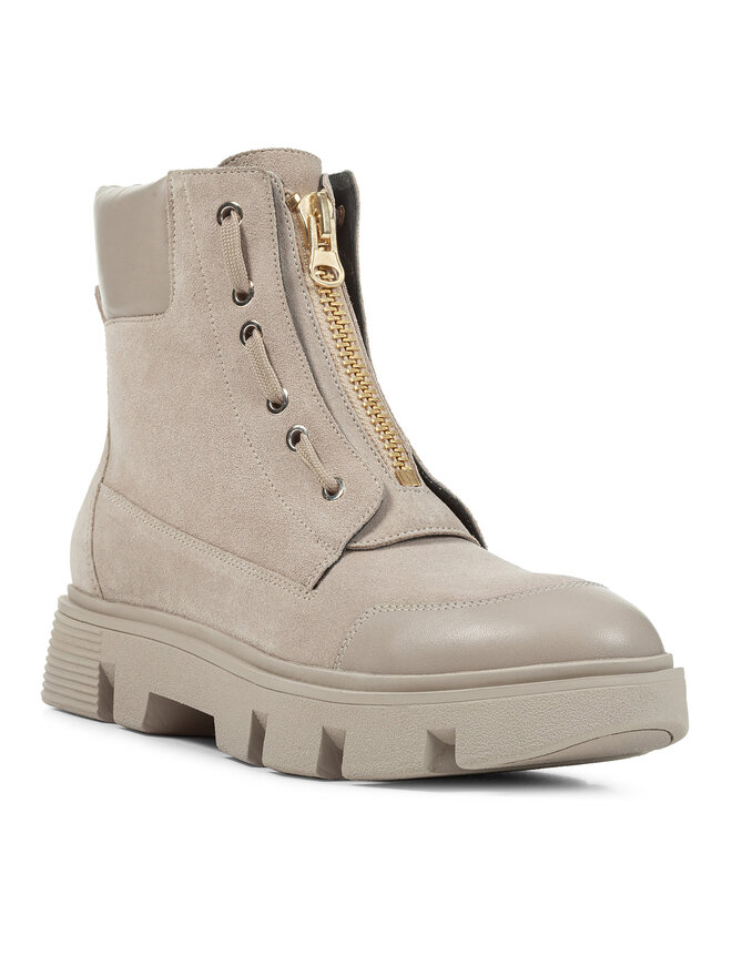 Geox Īsie zābaki Geox D Vilde D36UAB 02285 C5004 Bēšs