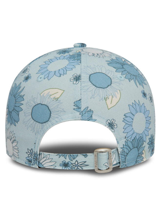 New Era Czapka z daszkiem New Era Wmns Floral Aop 940 Nyy 60435004 Niebieski