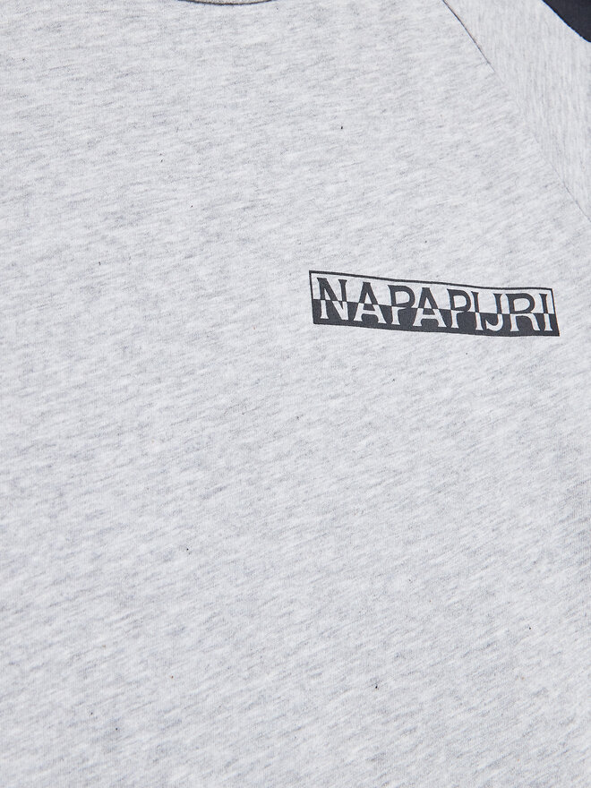 Napapijri Napapijri Marškinėliai S-Pinta NP0A4H2Y D Pilka Regular Fit