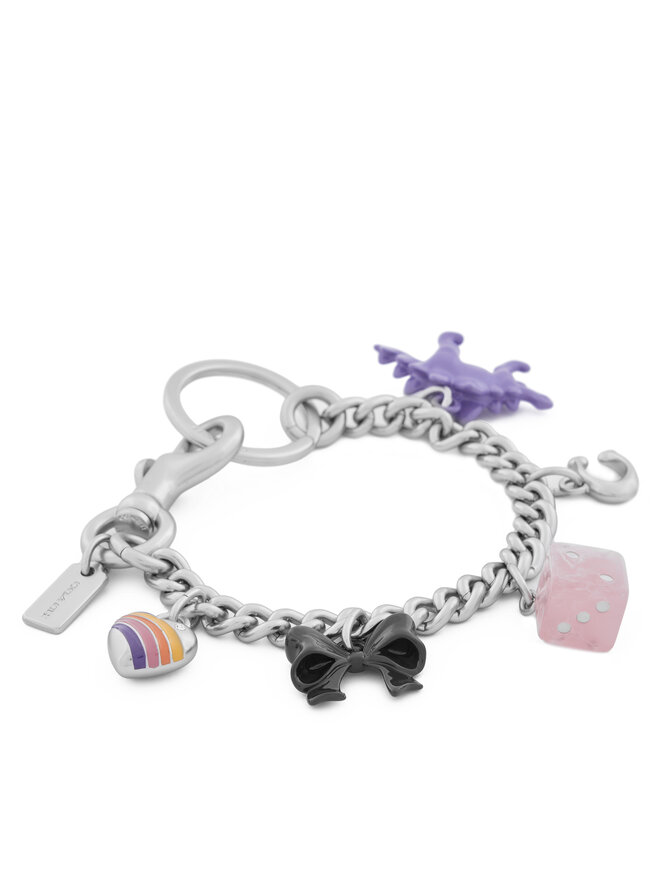Coach Llavero Coach CZ633 LHL38 Plata