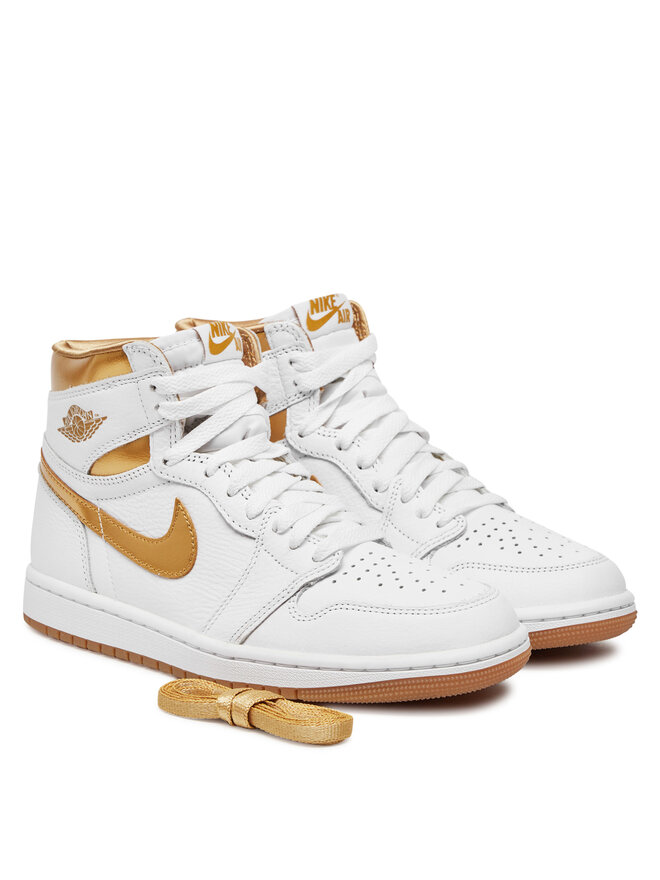 Nike Sneakersy Nike Air Jordan 1 Retro Hi Og FD2596 107 Biały