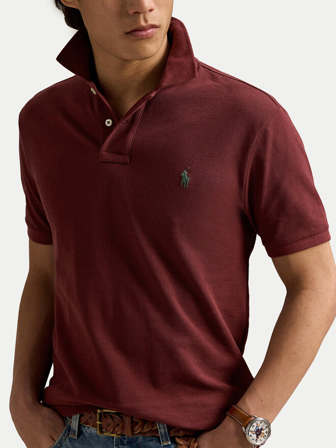 Polo Ralph Lauren Polo Ralph Lauren Polo 710536856457 Guinda/burdeos Slim Fit