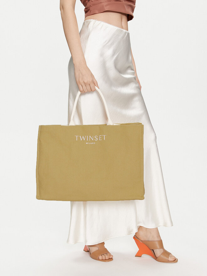 TWINSET Geantă TWINSET 241TD8110 Bej