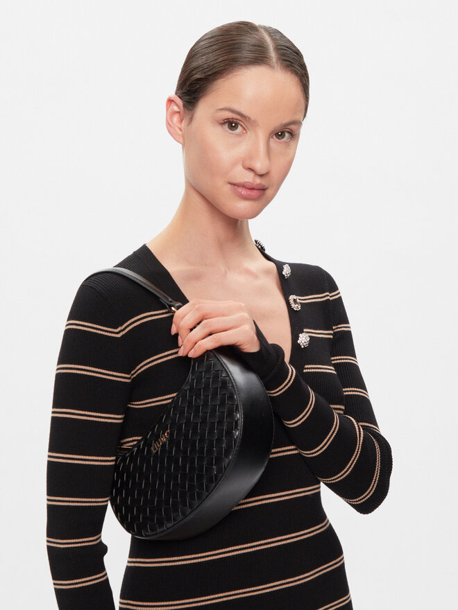 Liu Jo Ročna torba Liu Jo Ecs S Hobo AA4238 E0513 Črna