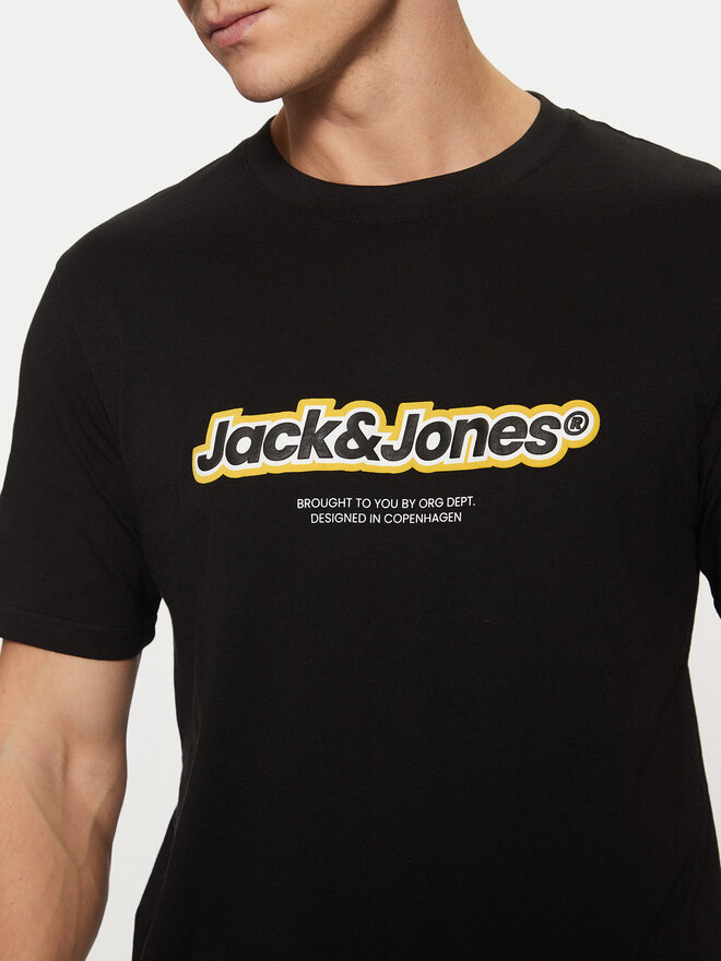 Jack&Jones Jack&Jones Marškinėliai Vesterbro 12265740 Juoda Relaxed Fit