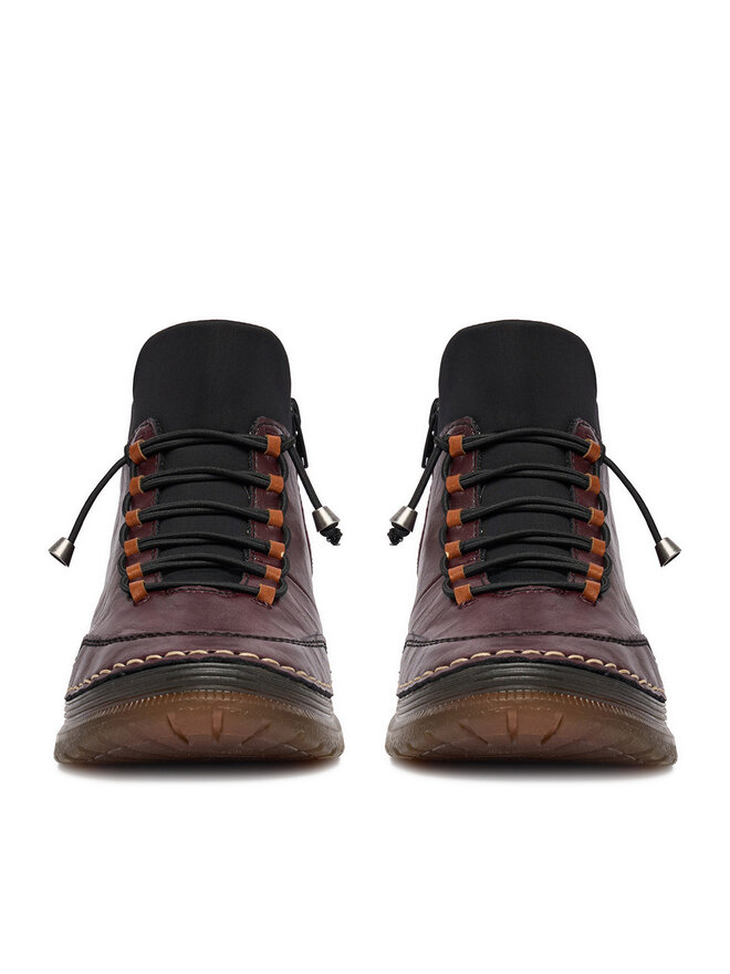 Rieker Schnürschuhe Rieker CEO-53650-30 Dunkelrot