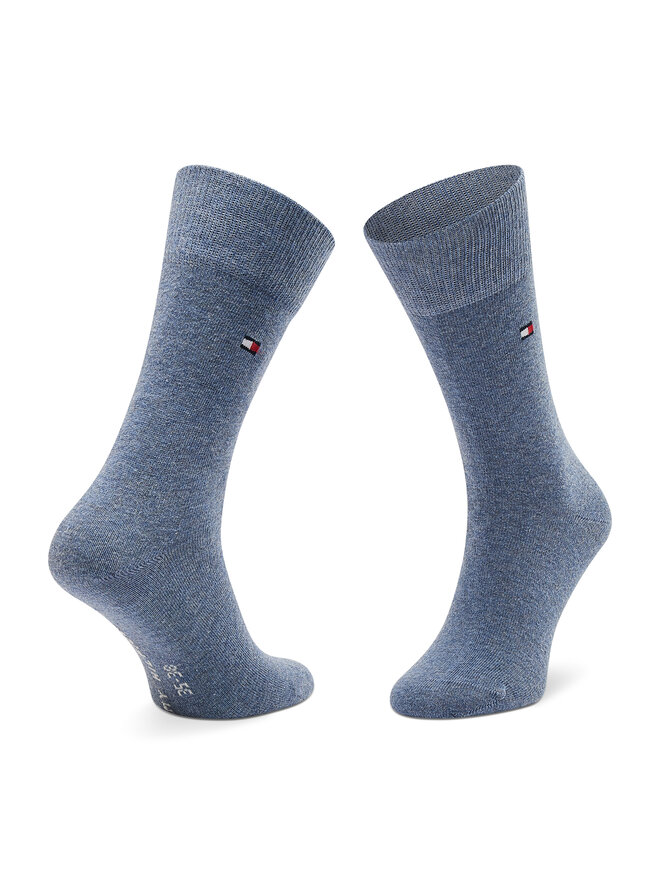 Tommy Hilfiger Комплект 2 чифта дълги чорапи детски Tommy Hilfiger 391334 Син