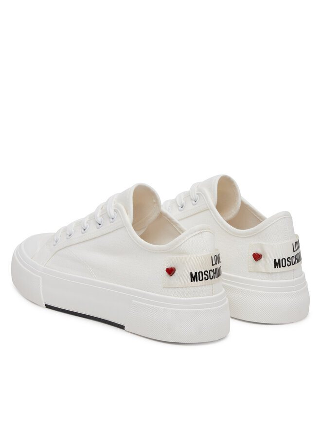 LOVE MOSCHINO Tornacipő LOVE MOSCHINO JA15012G0MJP0100 Fehér