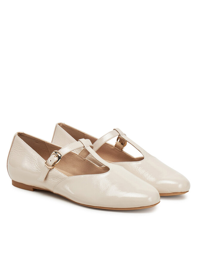 Caprice Baleriny Caprice 9-24203-44 Beżowy