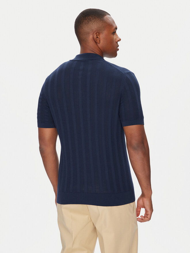 Baldessarini Baldessarini Polo B4 50024.5232 Azul marino Slim Fit