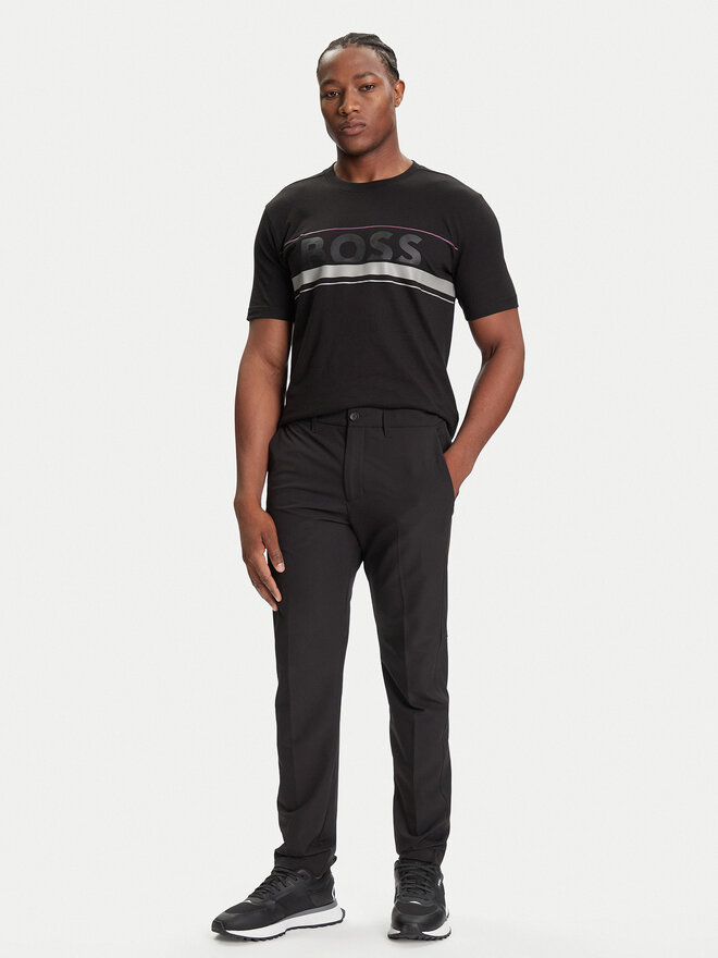 BOSS BOSS Camiseta Iconic Zone 50550113 Negro Regular Fit
