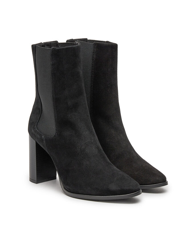 Calvin Klein Botki Calvin Klein HW0HW02192 Czarny