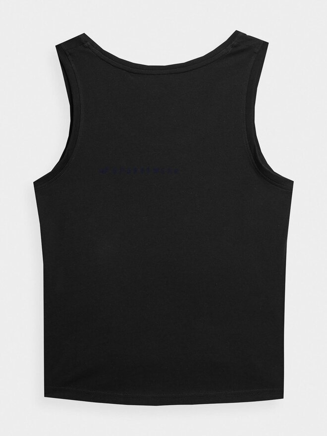 4F 4F Τοπ 4FSS23TTSHF567 Μαύρο Regular Fit