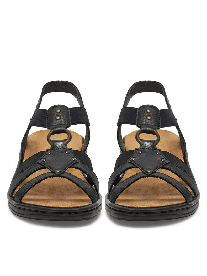 Rieker Sandalen Rieker 64574-00 Schwarz