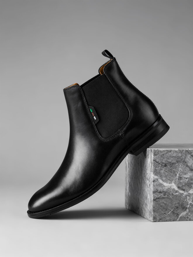 GINO ROSSI Klassische Stiefeletten Gino Rossi CEO-SOPRANO-06 125AM Schwarz