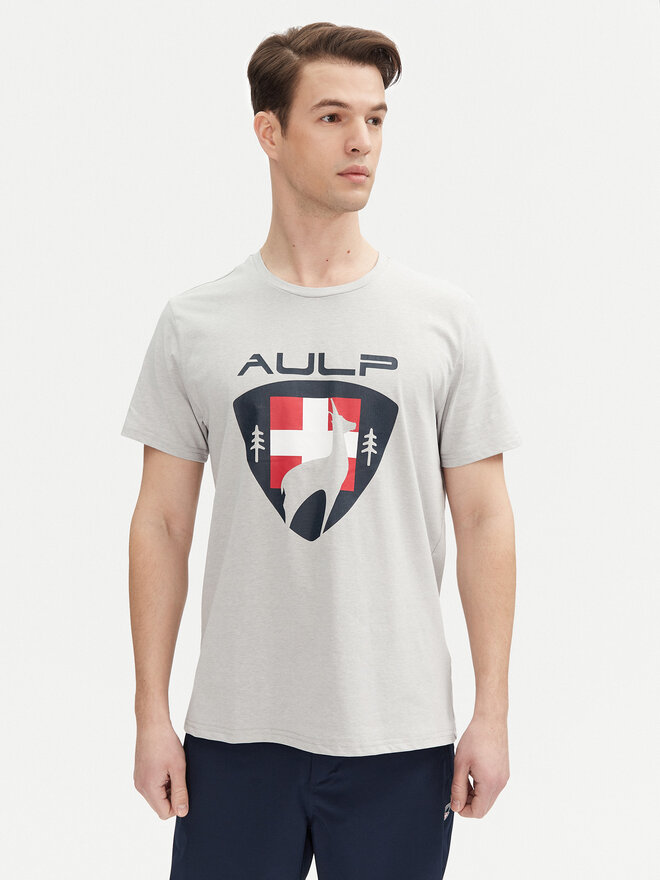 Aulp Aulp Футболка Roque Сірий Regular Fit