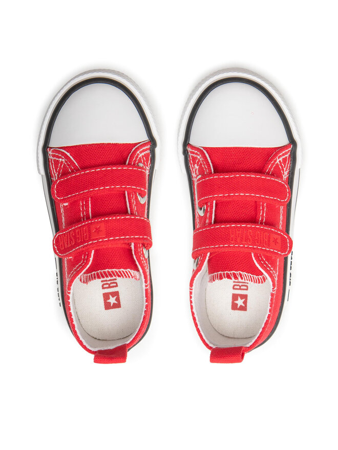 Big Star Shoes Кецове Big Star Shoes KK374082 Червен