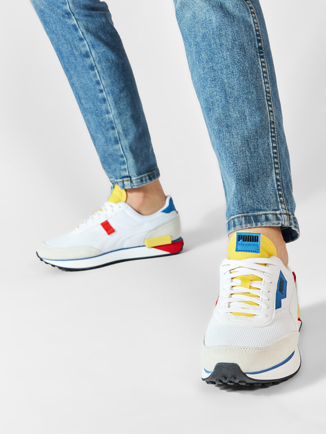 Puma Снікерcи Puma Future Rider Neon Play 373383 08 Білий